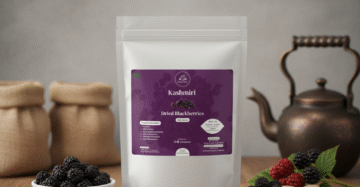 Premium Organic Kashmiri Blackberry | Dried Red Berries | Sun Dehydrated Blackberry