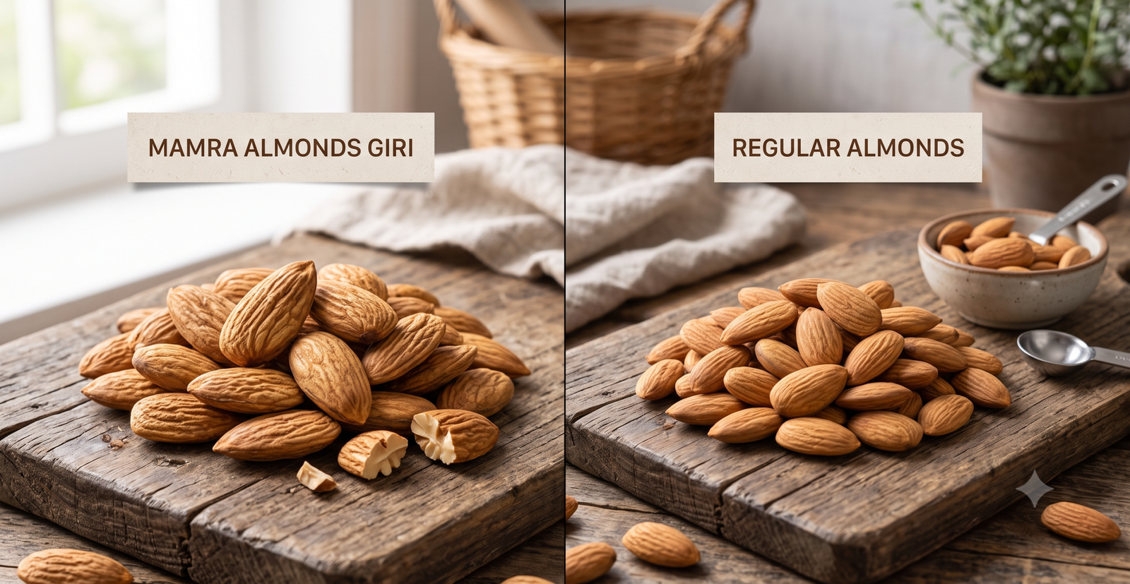 Mamra Almonds vs Regular Almonds Price Difference & Is It Worth It
